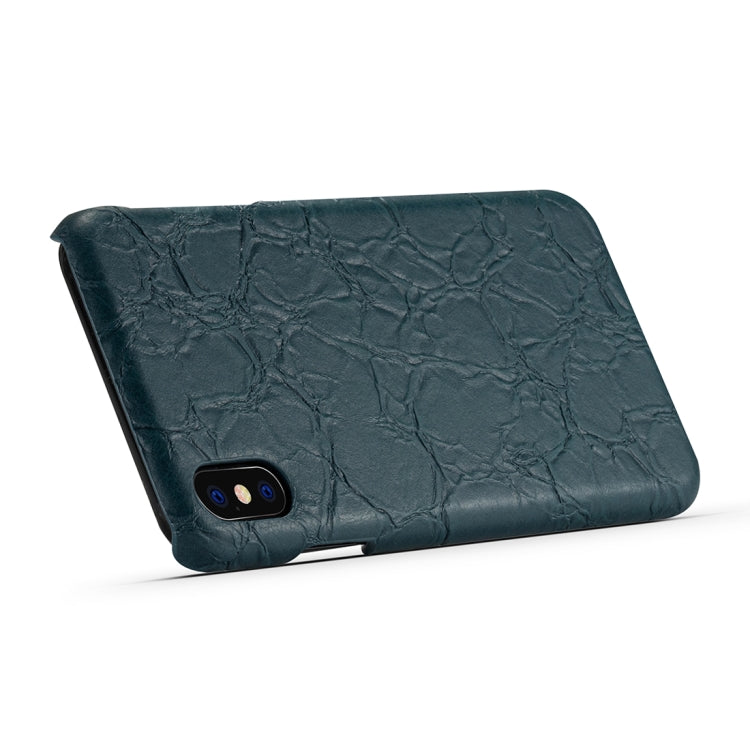 For iPhone X / XS Retro Dragon Texture Phone Case