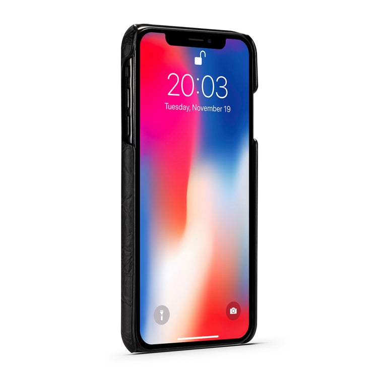 For iPhone XS Max Retro Dragon Texture Phone Case