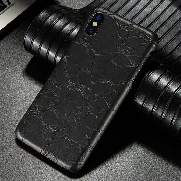 For iPhone XR Retro Dragon Texture Phone Case