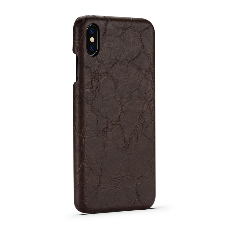 For iPhone XR Retro Dragon Texture Phone Case