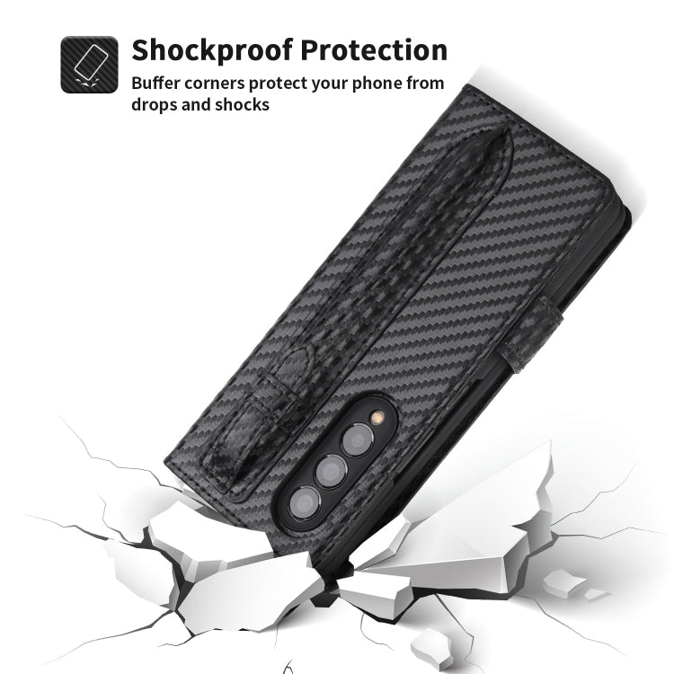 For Samsung Galaxy Z Fold3 5G 2 in 1 Split Folding Leather Phone Case