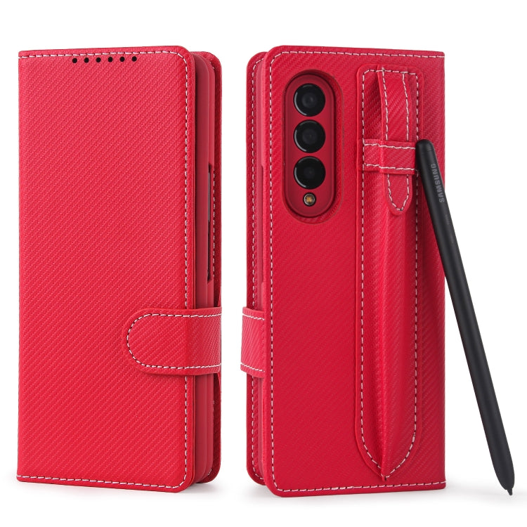 For Samsung Galaxy Z Fold3 5G 2 in 1 Split Folding Leather Phone Case