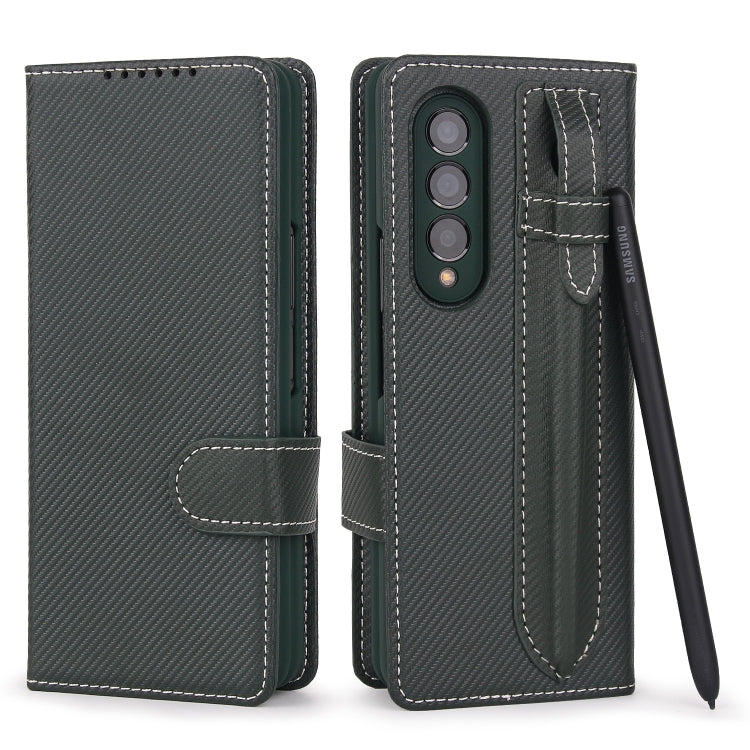 For Samsung Galaxy Z Fold3 5G 2 in 1 Split Folding Leather Phone Case