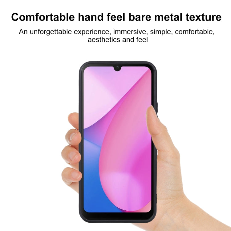 TPU Phone Case For Blackview Oscal C20(Full Matte Black)
