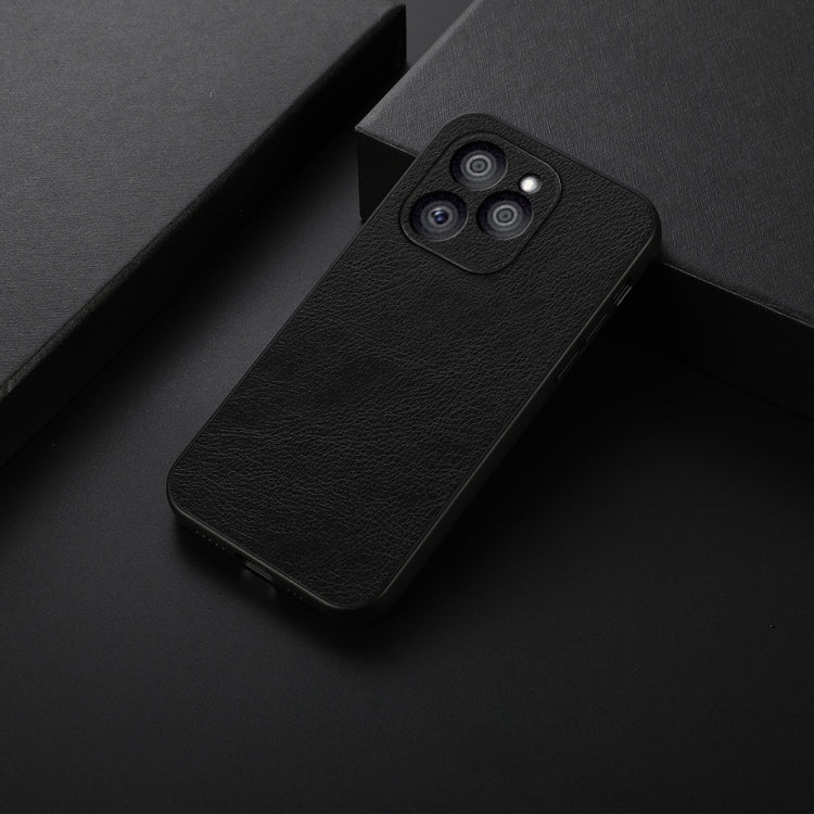 For Honor 60 SE Two-color Litchi Texture Phone Case
