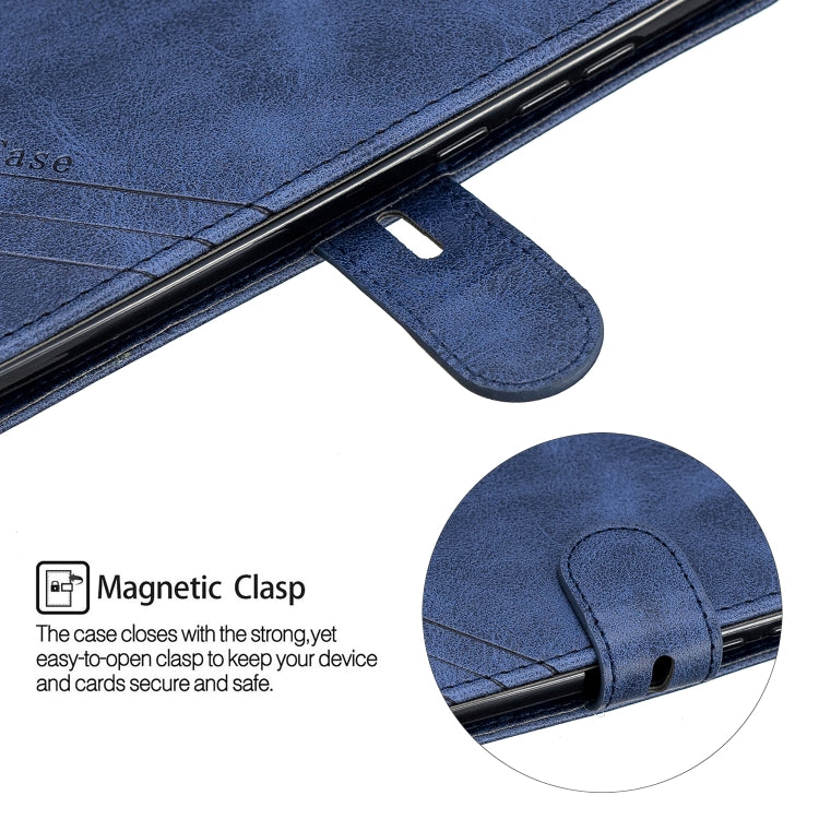 For Xiaomi Redmi 7 Stitching Style 2-Color Cow Texture Horizontal Flip PU Leather Case with Holder & Card Slot & Lanyard