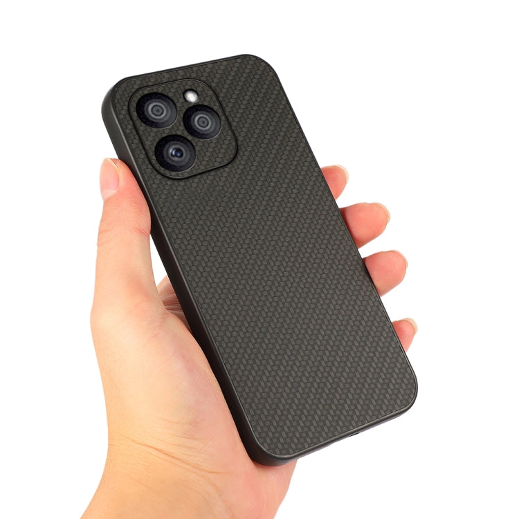 For Honor 60 SE Accurate Hole Carbon Fiber Texture Shockproof Phone Case