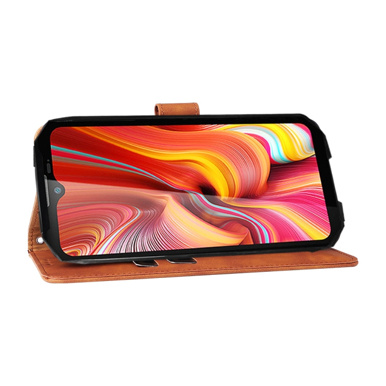 For DOOGEE S96 Pro Skin Feel Magnetic Buckle Calf Texture PU Phone Case