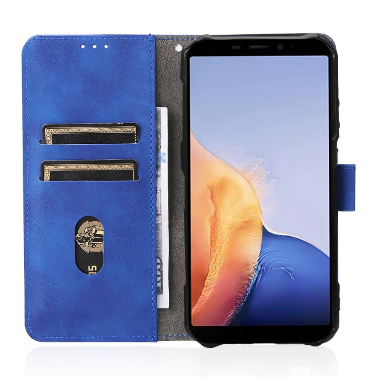 For Ulefone Armor X9 Skin Feel Magnetic Buckle Calf Texture PU Phone Case