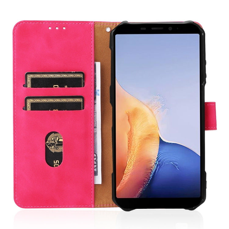 For Ulefone Armor X9 Skin Feel Magnetic Buckle Calf Texture PU Phone Case