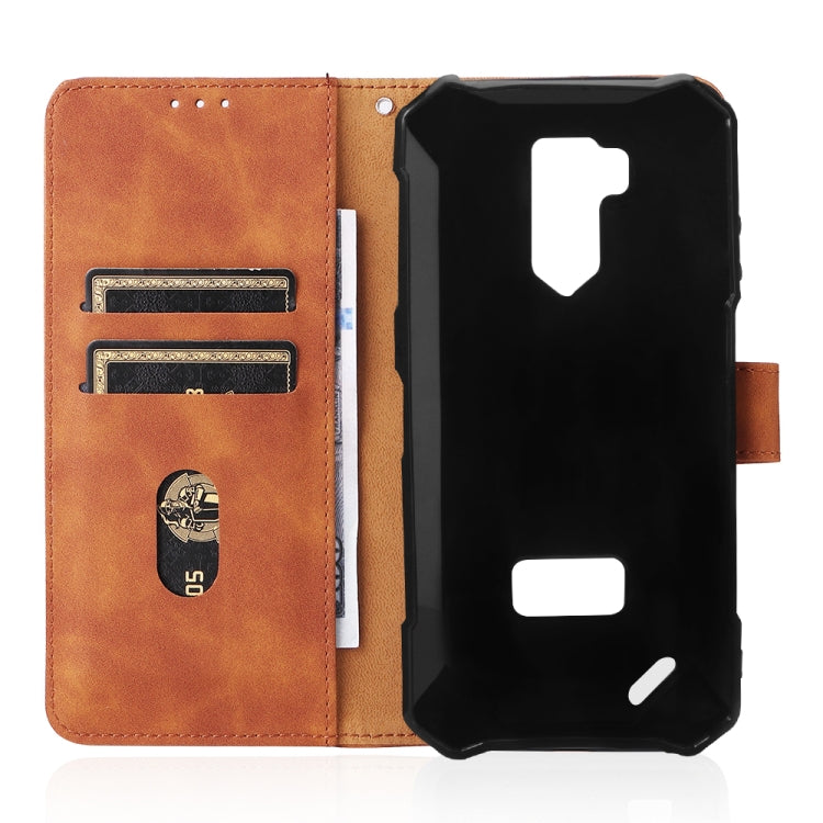 For Ulefone Armor X9 Skin Feel Magnetic Buckle Calf Texture PU Phone Case