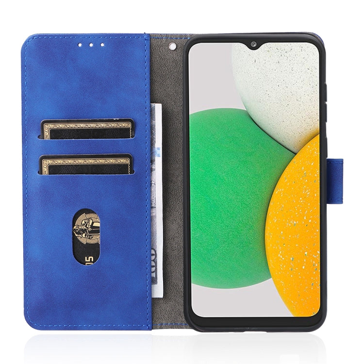 For Samsung Galaxy A03 Core Skin Feel Magnetic Buckle Calf Texture PU Phone Case