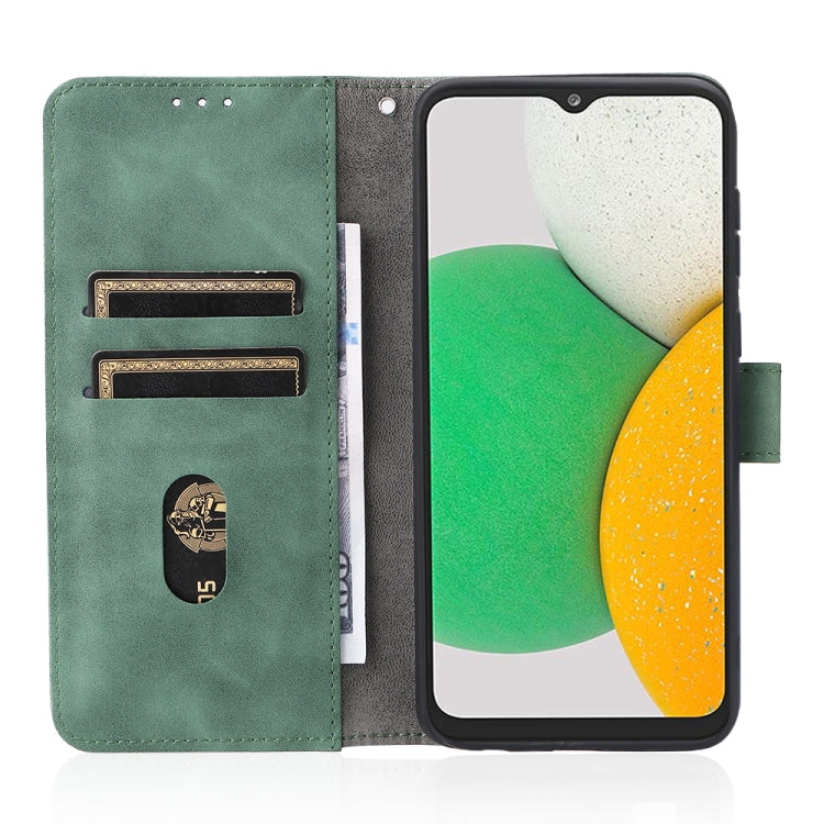 For Samsung Galaxy A03 Core Skin Feel Magnetic Buckle Calf Texture PU Phone Case