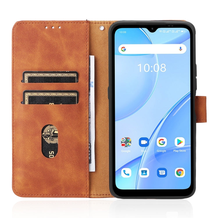 For Umidigi Power 5S Skin Feel Magnetic Buckle Calf Texture PU Phone Case