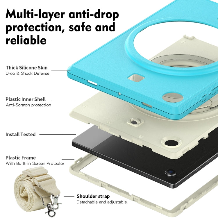 For Samsung Galaxy Tab A8 10.5 2021 X200 / X205 TPU + PC Tablet Case