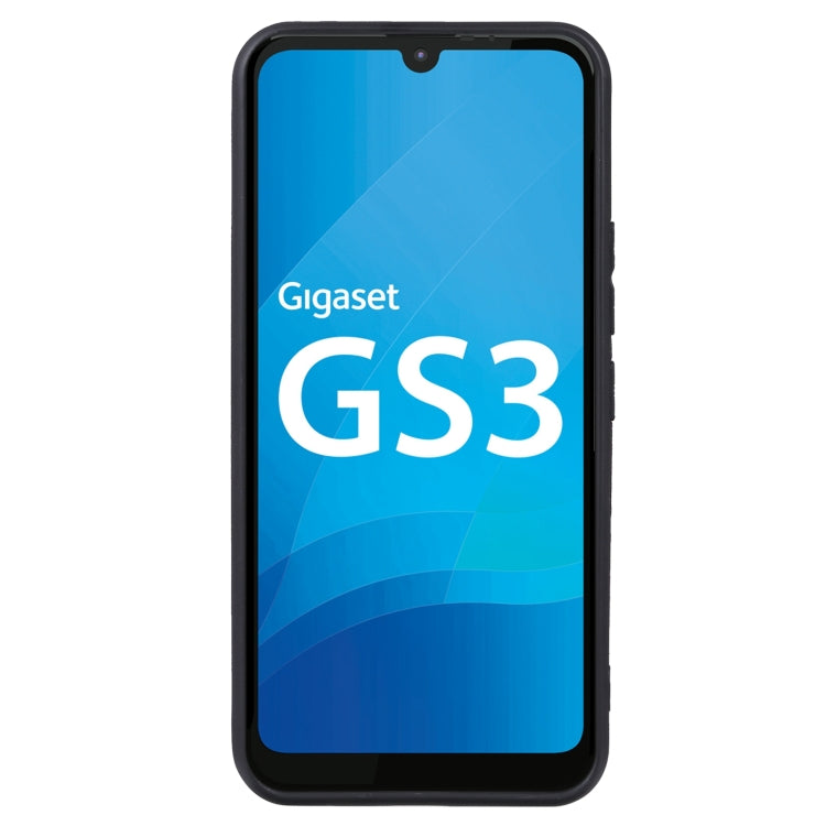 TPU Phone Case For Gigaset GS3(Glossy Black)