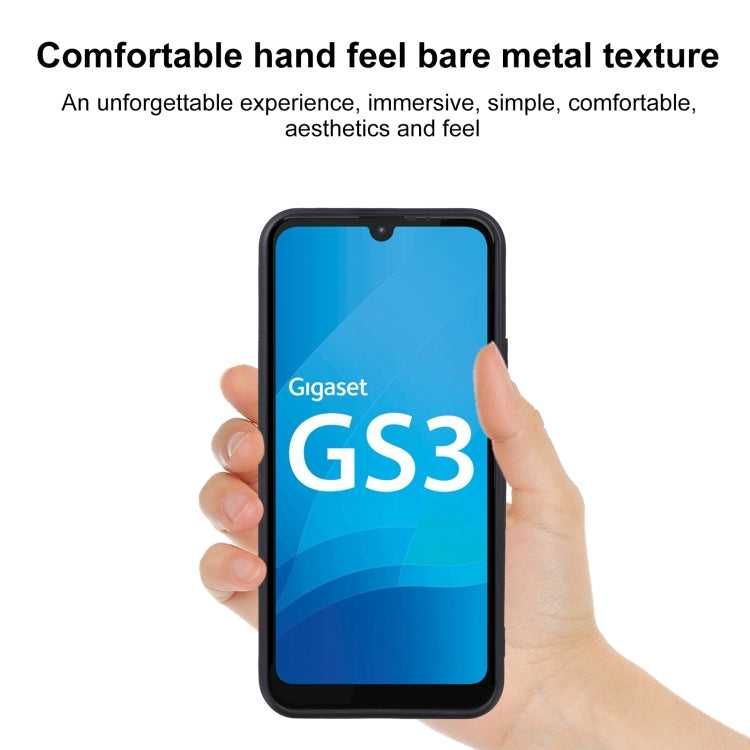 TPU Phone Case For Gigaset GS3(Glossy Black)