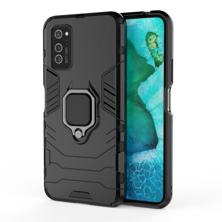 For Huawei Honor V30 Shockproof PC + TPU Protective Case with Magnetic Ring Holder