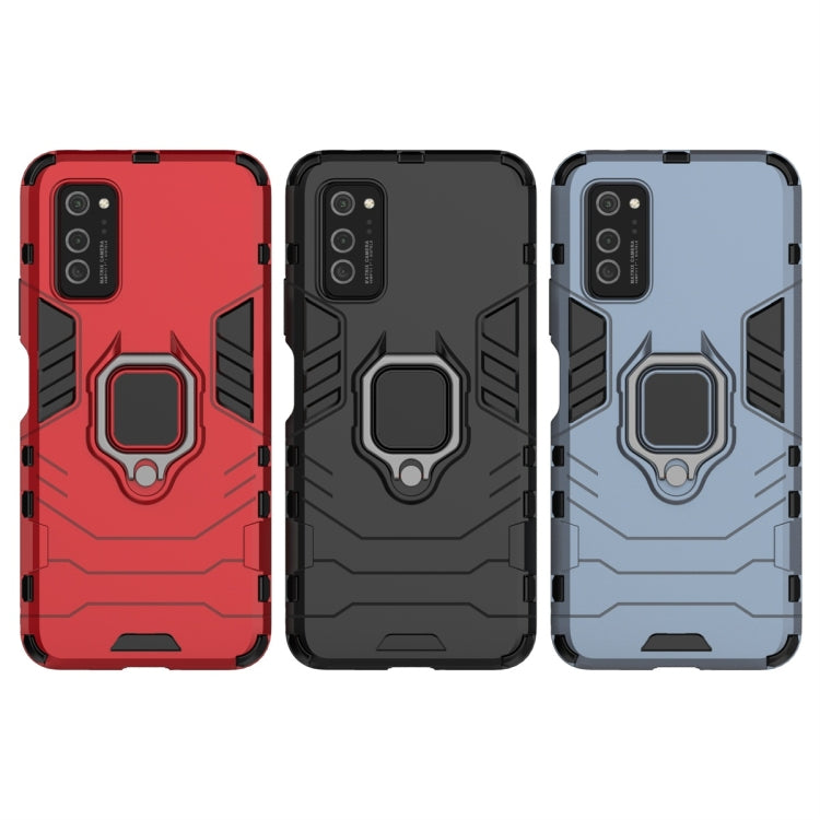 For Huawei Honor V30 Shockproof PC + TPU Protective Case with Magnetic Ring Holder