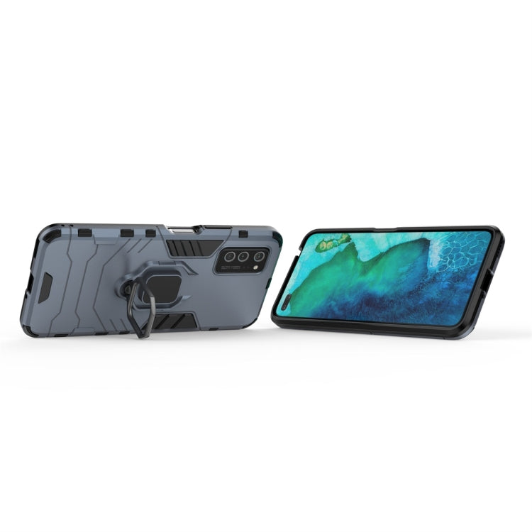 For Huawei Honor V30 Shockproof PC + TPU Protective Case with Magnetic Ring Holder