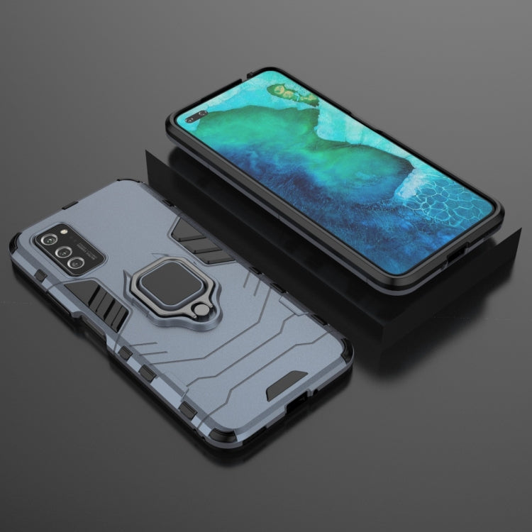 For Huawei Honor V30 Shockproof PC + TPU Protective Case with Magnetic Ring Holder