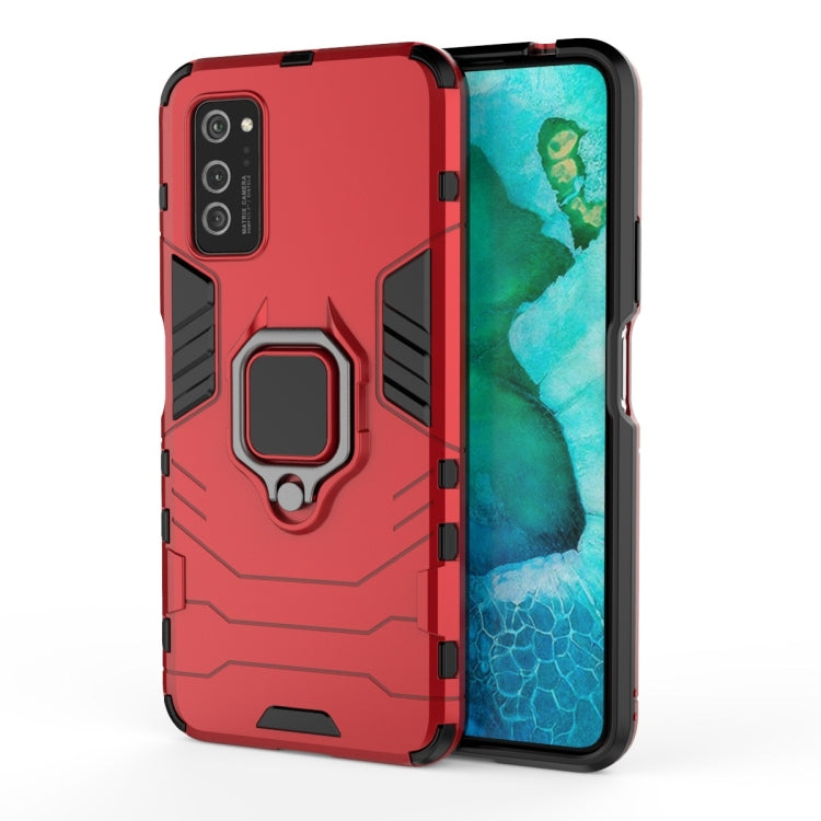 For Huawei Honor V30 Shockproof PC + TPU Protective Case with Magnetic Ring Holder