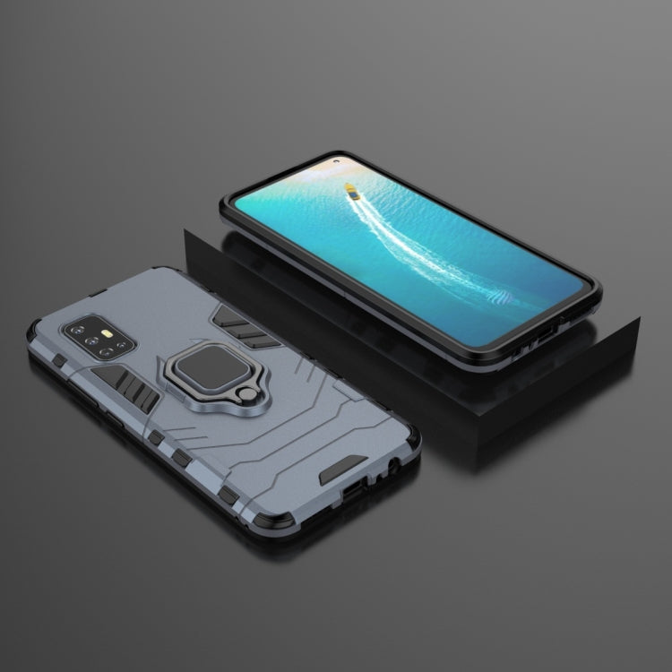 For Vivo V17 (India) Shockproof PC + TPU Protective Case with Magnetic Ring Holder
