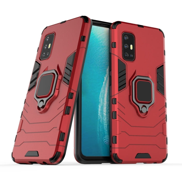 For Vivo V17 (India) Shockproof PC + TPU Protective Case with Magnetic Ring Holder