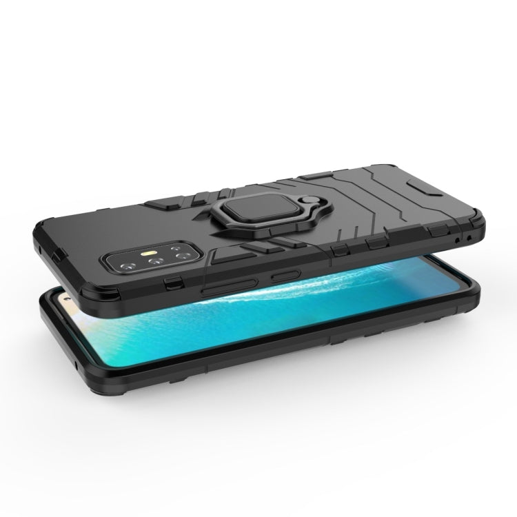For Vivo V17 (India) Shockproof PC + TPU Protective Case with Magnetic Ring Holder