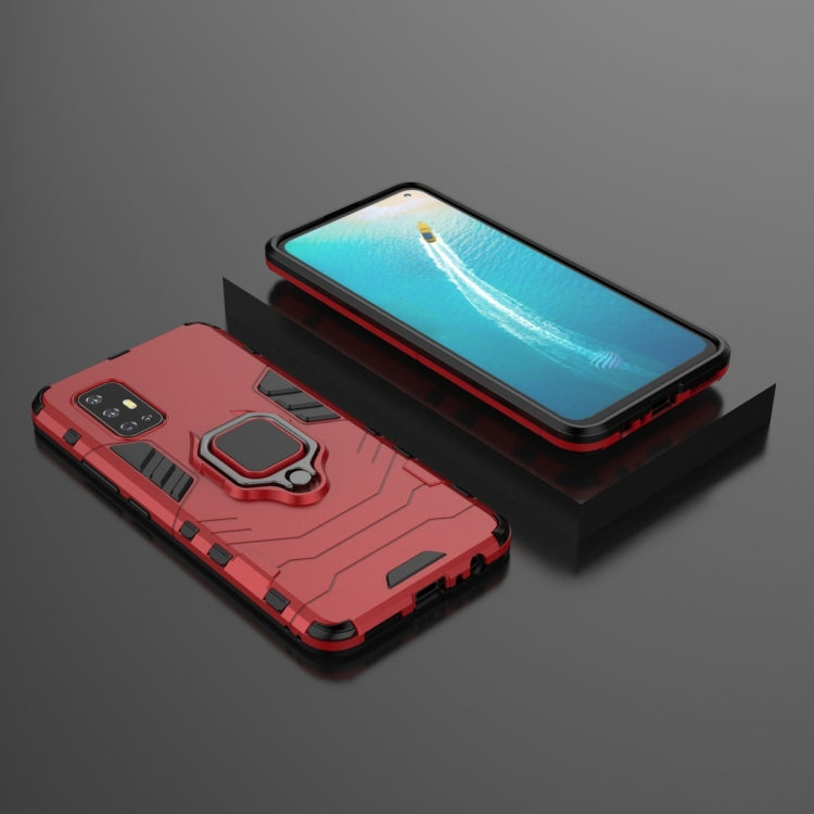 For Vivo V17 (India) Shockproof PC + TPU Protective Case with Magnetic Ring Holder