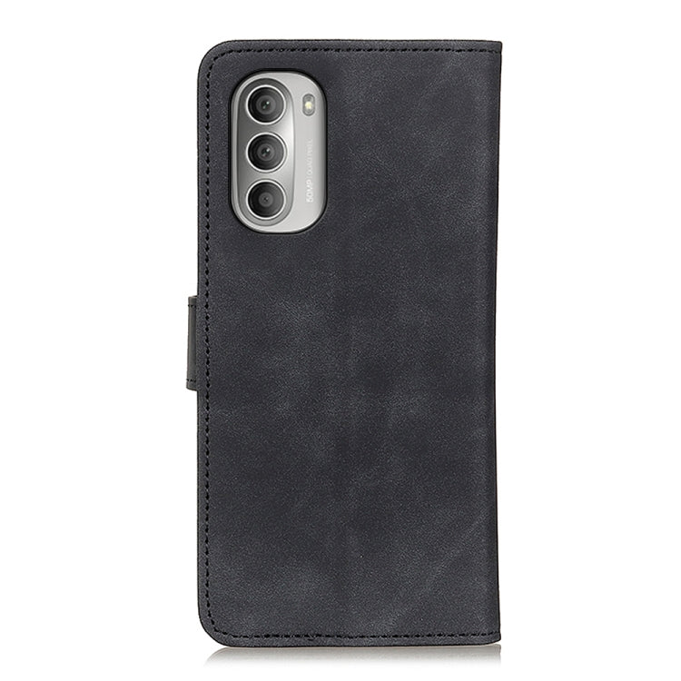 For Motorola Moto G Stylus 2022 KHAZNEH Retro Texture Horizontal Flip Leather Phone Case