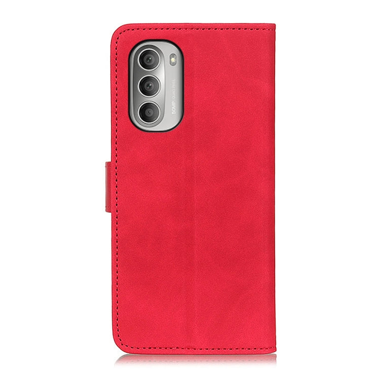 For Motorola Moto G Stylus 2022 KHAZNEH Retro Texture Horizontal Flip Leather Phone Case