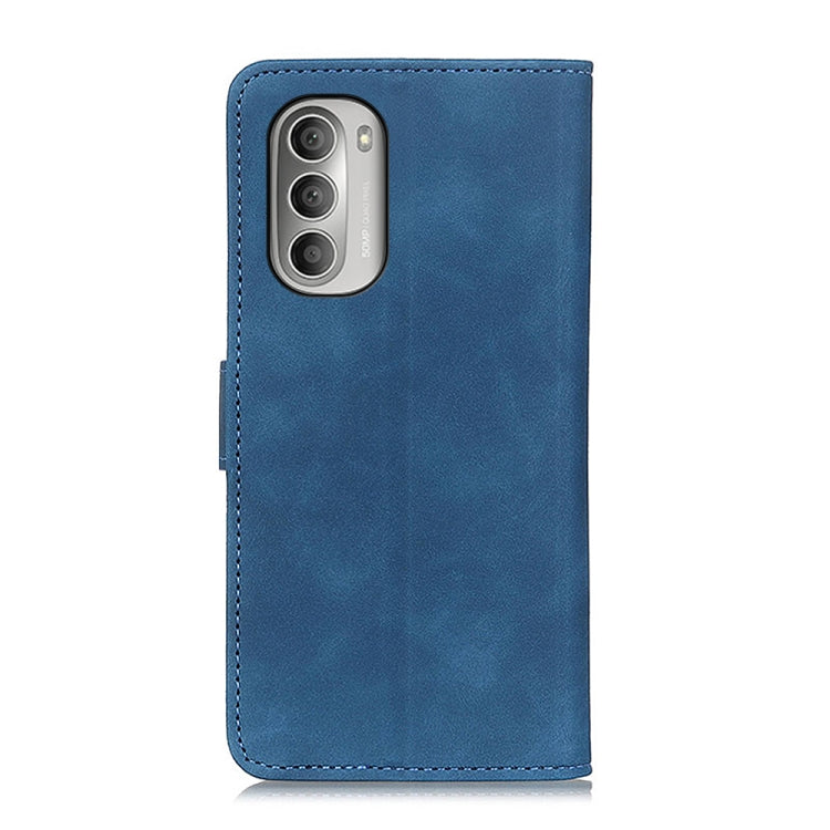 For Motorola Moto G Stylus 2022 KHAZNEH Retro Texture Horizontal Flip Leather Phone Case