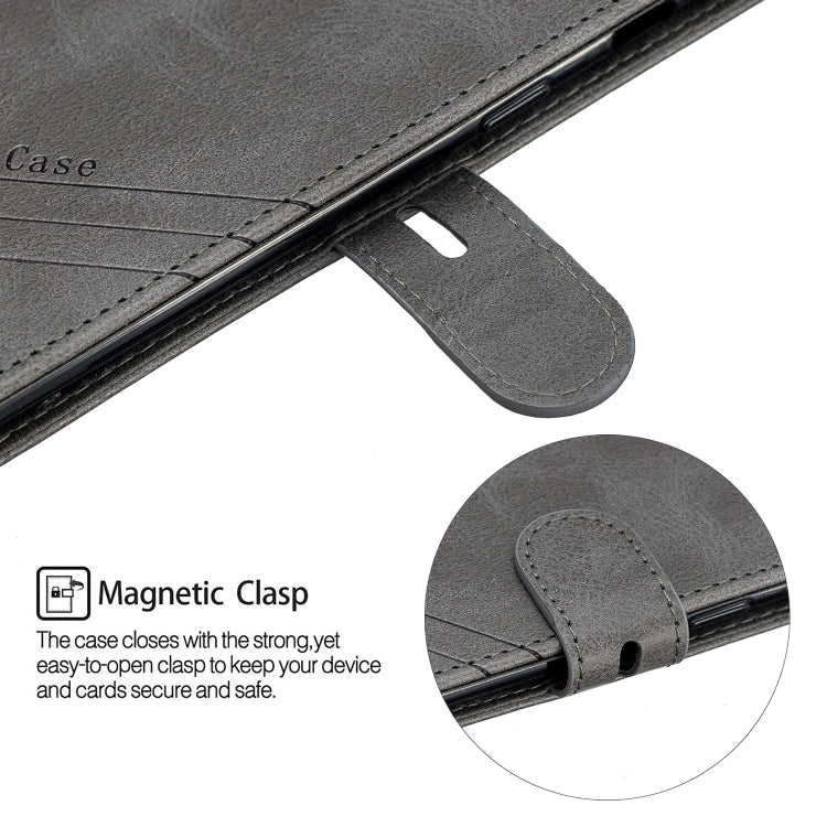 Stitching Style 2-Color Cow Texture Horizontal Flip PU Leather Case with Holder & Card Slot & Lanyard