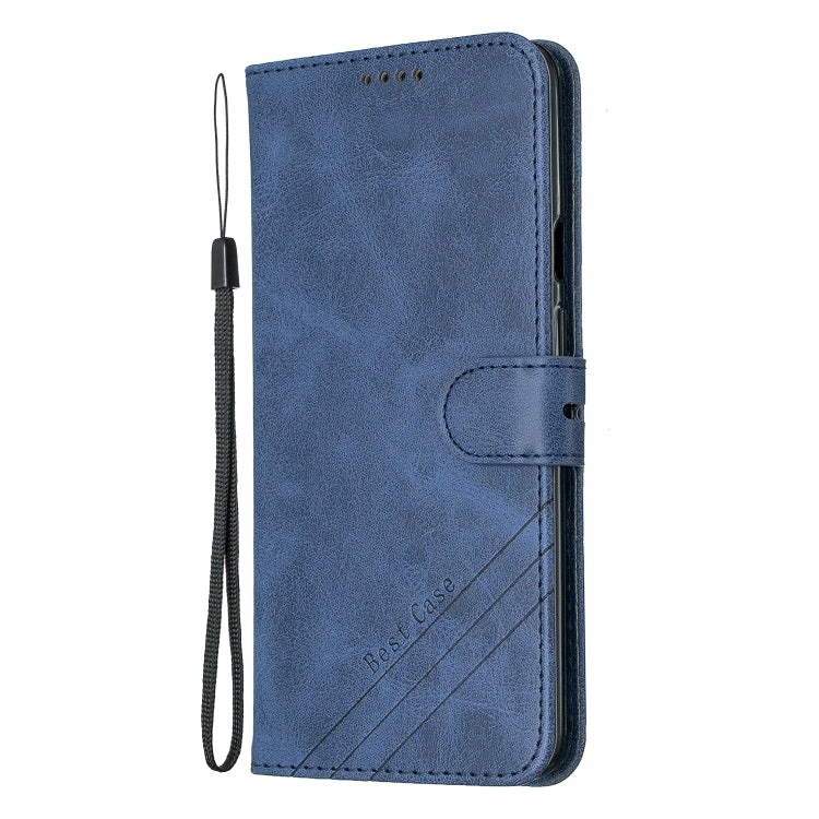 For One Plus 7  Pro Stitching Style 2-Color Cow Texture Horizontal Flip PU Leather Case with Holder & Card Slot & Lanyard