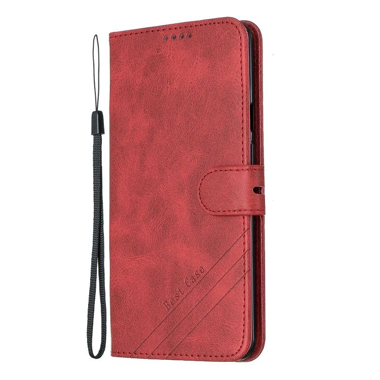 For One Plus 7  Pro Stitching Style 2-Color Cow Texture Horizontal Flip PU Leather Case with Holder & Card Slot & Lanyard
