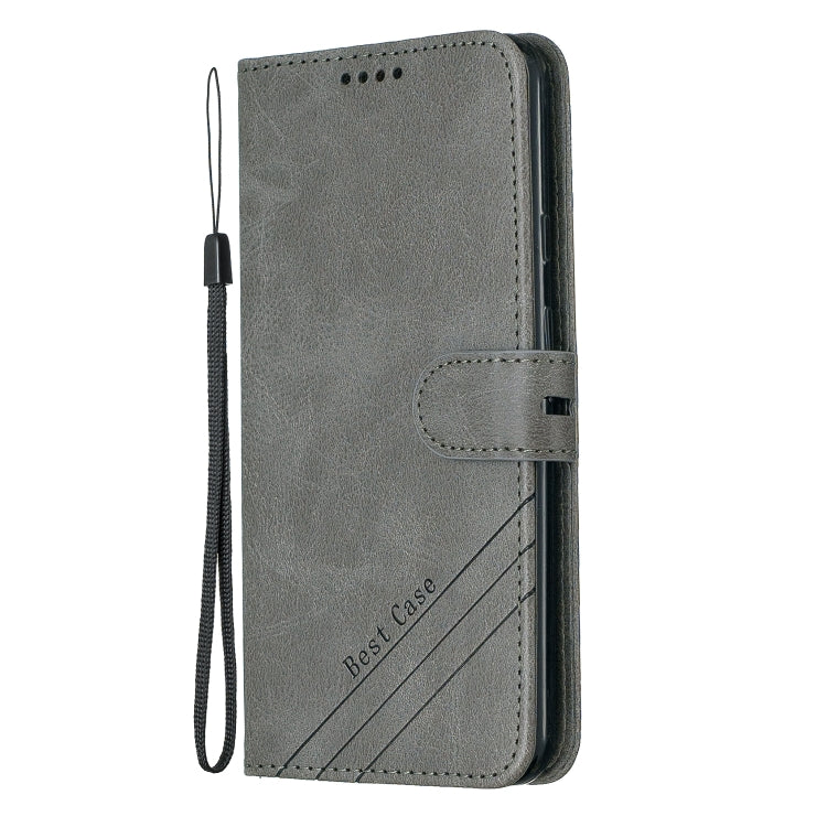 For Google Pixel 3A Stitching Style 2-Color Cow Texture Horizontal Flip PU Leather Case with Holder & Card Slot & Lanyard