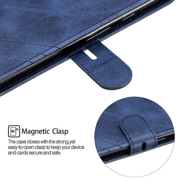 For Google Pixel 3A XL Stitching Style 2-Color Cow Texture Horizontal Flip PU Leather Case with Holder & Card Slot & Lanyard