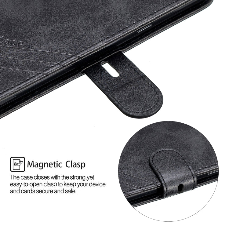 For LG G8 G8S Stitching Style 2-Color Cow Texture Horizontal Flip PU Leather Case with Holder & Card Slot & Lanyard