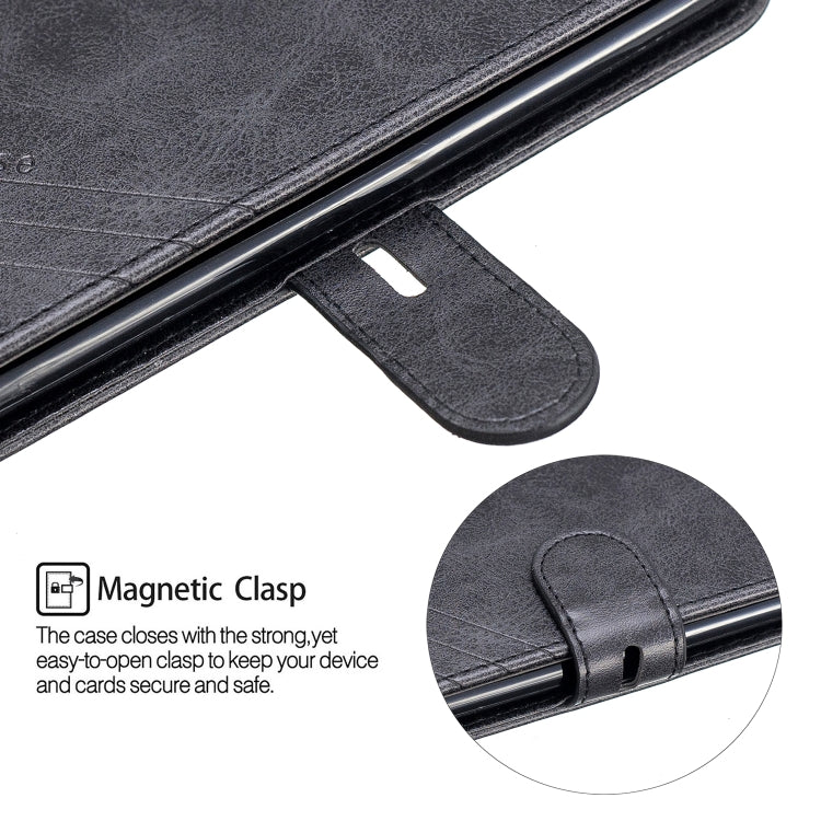 For LG K10 2018 Stitching Style 2-Color Cow Texture Horizontal Flip PU Leather Case with Holder & Card Slot & Lanyard