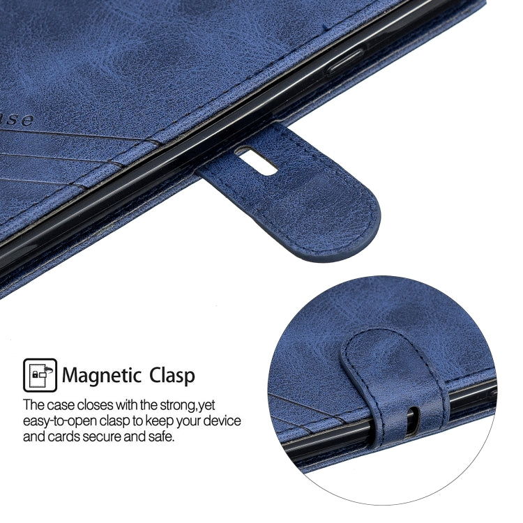 For LG Stylo 5 Stitching Style 2-Color Cow Texture Horizontal Flip PU Leather Case with Holder & Card Slot & Lanyard