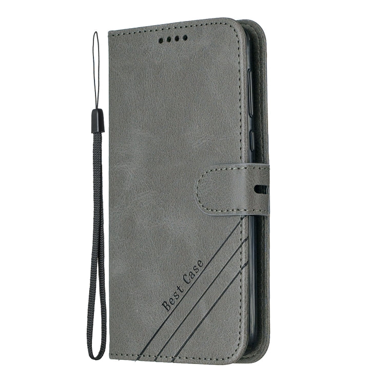 For Moto G6 2018 Stitching Style 2-Color Cow Texture Horizontal Flip PU Leather Case with Holder & Card Slot & Lanyard