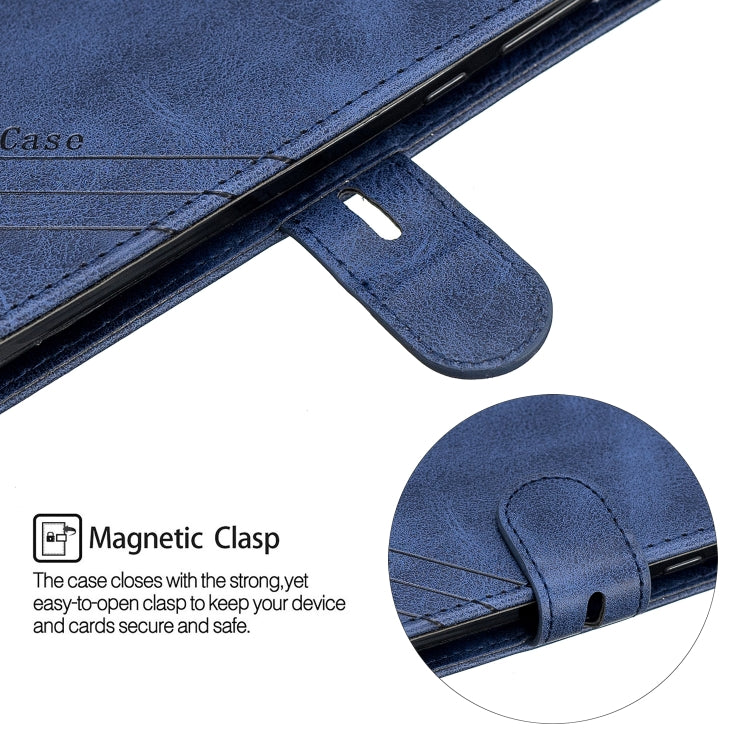 For Moto G6 2018 Stitching Style 2-Color Cow Texture Horizontal Flip PU Leather Case with Holder & Card Slot & Lanyard