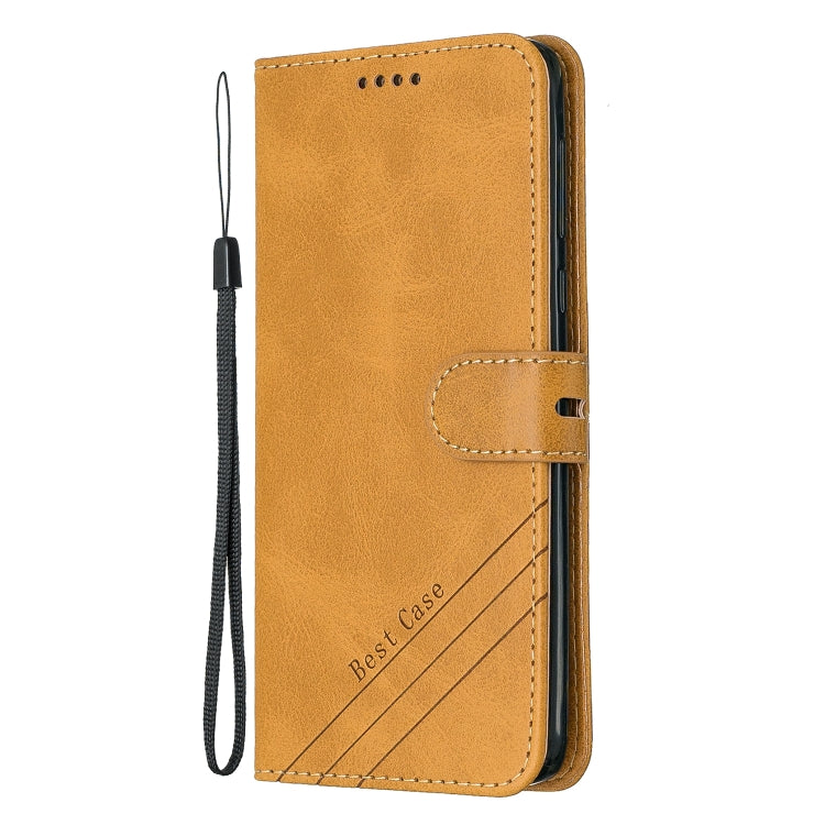 For Moto G6 Plus 2018 Stitching Style 2-Color Cow Texture Horizontal Flip PU Leather Case with Holder & Card Slot & Lanyard