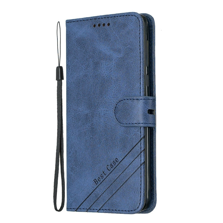 For Moto G6 Plus 2018 Stitching Style 2-Color Cow Texture Horizontal Flip PU Leather Case with Holder & Card Slot & Lanyard