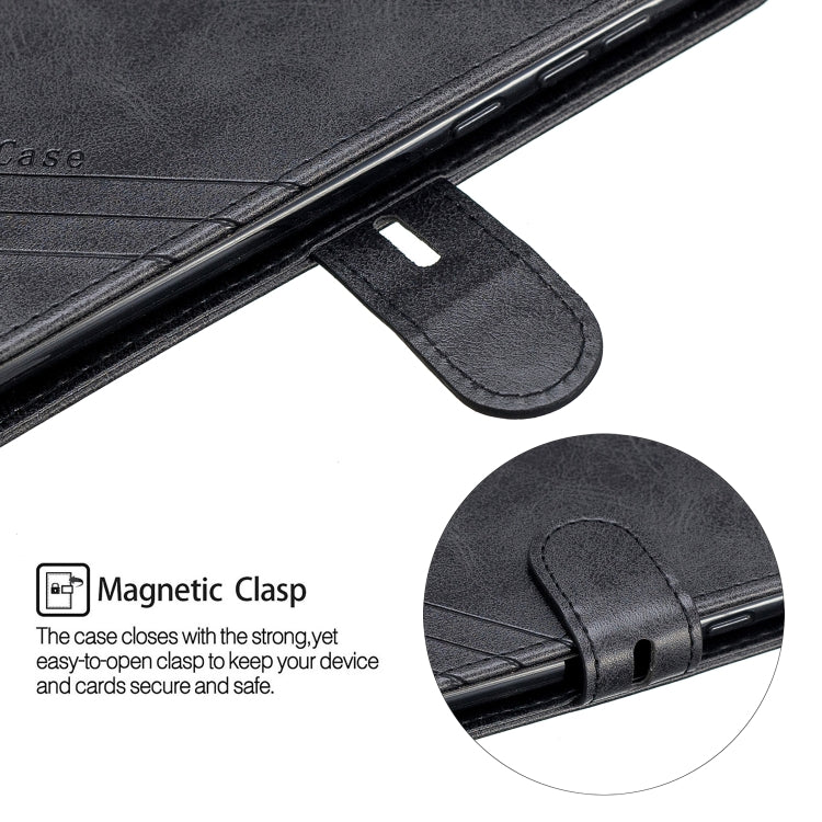 For Moto G7 / G7 Plus Stitching Style 2-Color Cow Texture Horizontal Flip PU Leather Case with Holder & Card Slot & Lanyard