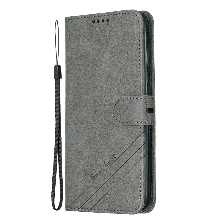 For Moto G7 Play Stitching Style 2-Color Cow Texture Horizontal Flip PU Leather Case with Holder & Card Slot & Lanyard