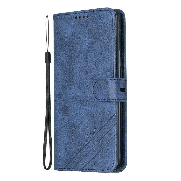 For Moto G7 Power Stitching Style 2-Color Cow Texture Horizontal Flip PU Leather Case with Holder & Card Slot & Lanyard