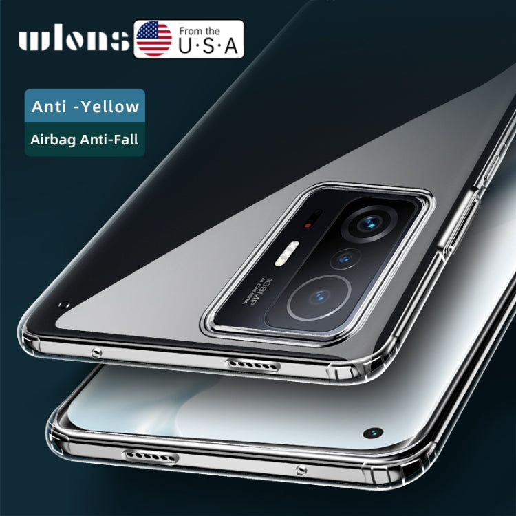 For Xiaomi Mi 11T Pro wlons Ice Crystal PC + TPU Phone Case