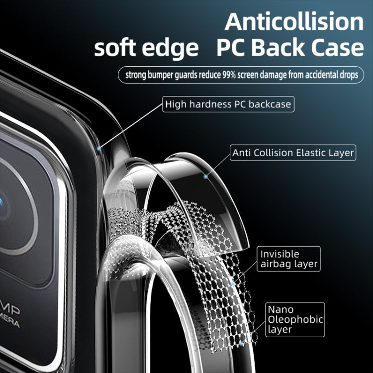 For Xiaomi Mi 11T Pro wlons Ice Crystal PC + TPU Phone Case